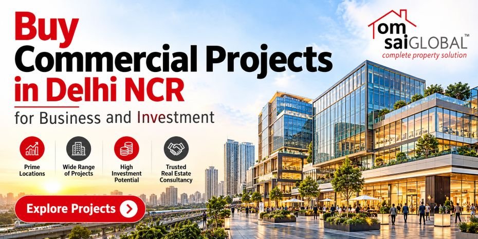 Buy Commercial Projects in Delhi NCR for Business and Investment